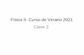 2021 Física II- Curso de Verano Clase 2 - UNLP
