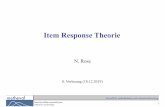 Item Response Theorie