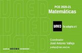 PCE 2020-21 Matemáticas