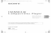 FM/MW/LW Compact Disc Player