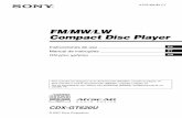 FM MW Compact Disc Player