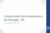 Conversión Electromecánica de Energía - III