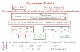 Equazione di stato - INFN Sezione di Ferrara
