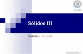 Sólidos III - Quimitube