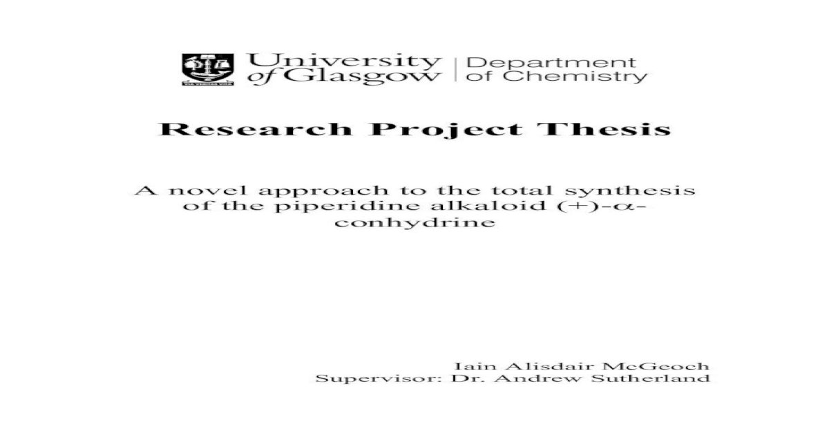 project thesis pdf