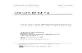 ANSI/NISO/LBI Z39.78-2000 για την «Βιβλιοδεσία Βιβλιοθήκης» (Library Binding)
