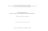 Introduzione Alla Teoria Analitica Dei Numeri - Alessandro Zaccagnini