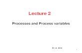 Lecture 2 Processes and Process Variables