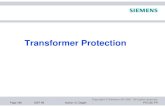 Transformer Protection - SIEMENS