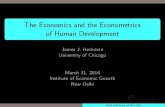 The Economics and Econometrics of Human Development