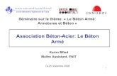 Association Acier-beton Le Beton Arme - Karim Miled