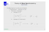 Teory of Mass Spectrometry - Website Personal - Institut ... Teory of Mass Spectrometry Taslim Ersam
