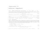 linear algebra - CCRMA dattorro/   Linear algebra A.1 Main-diagonal ´ operator, » ,