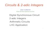 Circuits & 2-adic Integers - Coll¨ge de .1 Circuits & 2-adic Integers Digital Synchronous Circuit