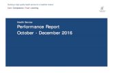 Health Service Performance Report October - December a high quality health service for a healthier Ireland . Care ¹. Compassion . ¹ Trust ¹. Learning. Health Service Performance