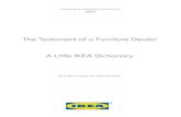 A Little ™•‘ Dictionary - A Testament of a...  The Testament of a Furniture Dealer A Little