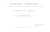 PLATONIS SYMPOSIUM - .platonis symposium in usum studiosae iuventutis et scholarum commentario critico