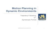 Motion Planning in Dynamic Environments - SAS .Motion Planning in Dynamic Environments Trajectory