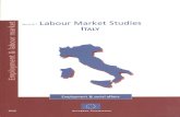 Labour Market Studies : Italy - Welcome to Archive of ...aei.pitt.edu/60352/1/ITALY.pdf  Labour Market