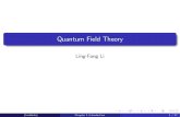 Quantum Field Theory - .Klein paradox To illustrate this feature we will study Kleinâ„¢s paradox