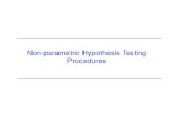 Non-parametric Hypothesis Testing haalshraideh/Courses/IE347/Non Parametric tests.pdf  Hypothesis