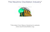 The Neutrino Oscillation Industry*d.umn.edu/~vvanchur/2013PHYS1021/gran.pdf  Neutrino oscillations