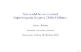 You could have invented Supersingular Isogeny Diffie-Hellman .You could have invented Supersingular