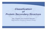 Classification of Protein Secondary Structure Classification of Protein Secondary Structure Jay Yagnik