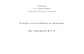 Large excavations in Europe By Michel excavations in Europe By Michel LEVY CARACTERISTIQUES MECANIQUES