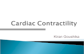 Cardiac contractility