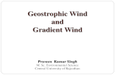 Geostrophic Wind & Gradient Wind