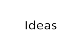 Ideas y presentaciones