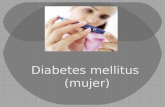 Diabetes mellitus  (mujer)