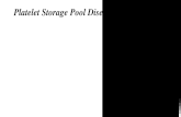 Platelet storage pool disorders