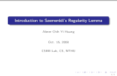 Introduction to Szemer©di regularity lemma