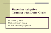 Bayesian Adaptive Trading with Daily Cycle Mr Chee Tji Hun Ms Loh Chuan Xiang Mr Tie JianWang Algernon