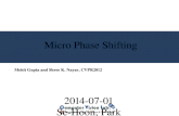 Micro Phase Shifting 2014-07-01 Se-Hoon, Park -Mohit Gupta and Shree K. Nayar, CVPR2012
