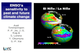 Axel Timmermann F.-F. Jin, J.-S. Kug & S. Lorenz Y. Okumura S.-P. Xie ENSOâ€™s sensitivity to past and future climate change