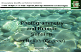 Photogrammetry and Remote Sensing in Hellas (Greece)