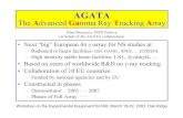 AGATA The Advanced Gamma Ray Tracking cline/ria/AGATA.pdf  AGATA The Advanced Gamma Ray Tracking