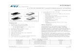 4 x 50 W MOSFET quad bridge power amplifier - my.st.com DocID023043 Rev 7 5/26 STPA001 Overview 25 1