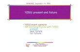 ®¥(5S): present and future - kinoshky/talks/06-09-BNM.pdf¢  ®¥(5S): present and future Kay Kinoshita