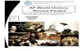 AP World History Review Packet - College Board Examination in World History. AP World History Review