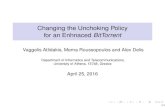 Changing the Unchoking Policy for an Enhnaced vatlidak/resources/ ¢  Changing the Unchoking
