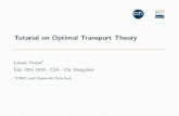 Tutorial on Optimal Transport Theory - GitHub Pages Tutorial on Optimal Transport Theory L ena c Chizat*