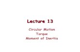 Lecture 13 - Iowa State Uniform circular motion (UCM) is constant. Angle covered in time interval ¢†â€ t: