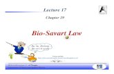 L17 Ch29 Bio-Savart Law ... PHYS.1440 Lecture 17A.Danylov Department of Physics and Applied Physics