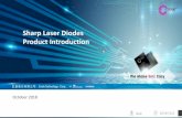 Sharp Laser Diodes Product Introduction - SOCLE products... CONFIDENTIAL 8 Material structure of Laser
