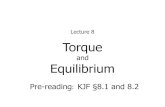 Lecture 8 Torque - School of helenj/Mechanics/PDF/ ¢  system and write equation ¢†â€F h