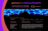 Vitamin E tPGS NF and Food Grade - PMC Isochem May 2019.pdf¢  Vitamin E TPGS is a functional ingredient